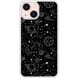 Apple iPhone 13 Galaxy draw Verstevigd hoesje met sublimatie bedrukking