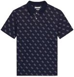 Guess M6gp04k3073 Korte Mouw Poloshirt Blauw XL Man