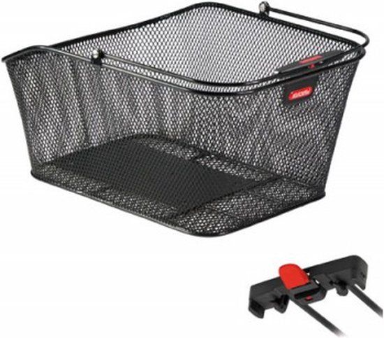 Klickfix mand City II Racktime 20 liter zwart