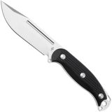 Kizer Ursa Major 1082A1, Satin AEB-L, Black G10, couteau fixe, Maksim Epifantsev design