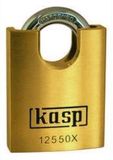 Kasp K12540XD Hangslot 40 mm Verschillend sluitend Goud-geel Sleutelslot