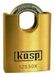 Kasp K12540XD Hangslot 40 mm Verschillend sluitend Goud-geel Sleutelslot