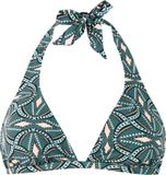 Protest MIXJANEIRO Halter Bikini Top Dames Groen