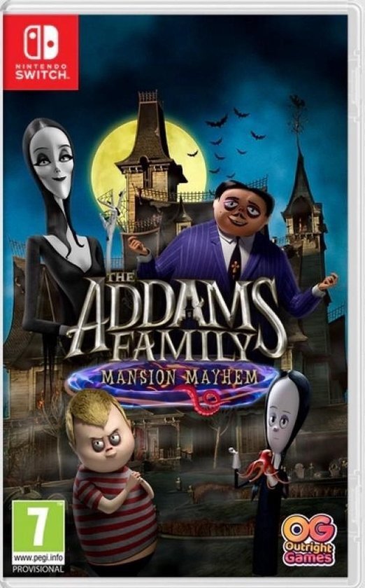 Outright Games Ltd Addams Family - Mansion Mayhem Nintendo Switch