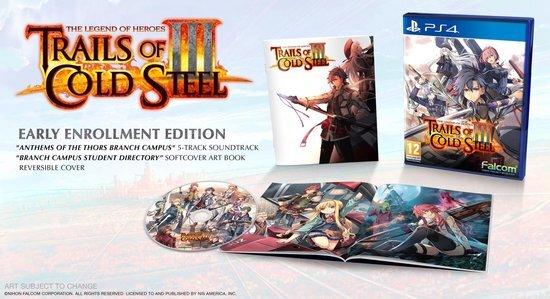 NIS America The Legend of Heroes Trails of Cold Steel III: Early Enrollment Edition - PS4 PlayStation 4