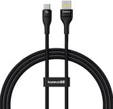 Baseus Kabel USB-A naar USB-C 100W 1m Transparent