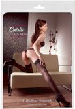 Cottelli Collection Hold Up Kousen met Kant Zwart Maat S