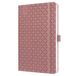 SIGEL J5129 Wochenkalender Jolie 2025 , ca. A5, dunkelrot