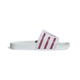Adidas Liverpool Claquettes Trefoil - Blanc/rouge Fraise - pointure 42