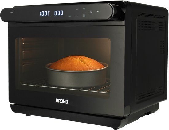 BREND BR-2234 XXL Airfryer Stoomoven Combi - 24 Liter - Zwart - Digitaal Display - Met Accessoires