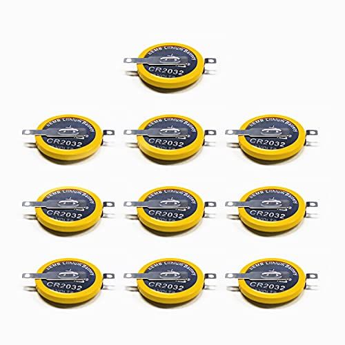 EEMB CR2032-LBY2 Wegwerpbatterijen met soldeerlipjes, UL-gecertificeerd (10 stuks)