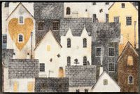 Kleen-Tex Wash+Dry Wasbare Deurmat - Urban Blocks - 50x75cm
