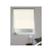MADECOSTORE Verduisterend rolgordijn van stof, effen, beige – 64 x 250 cm – met boren