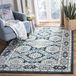 Safavieh multifunctioneel tapijt voor binnen Vintage 62 X 240 cm Marineblauw/grijs