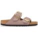 Birkenstock Sandales en cuir à grosse boucle femme Arizona