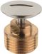 KIRCHHOFF MS Plug - Chroom - 1/2"BU - Met Sleuf