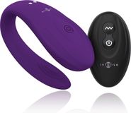 Intense Couples Toys Intense Bruno Partner Double Pleasure Purple