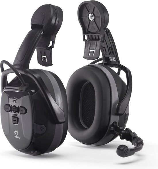 Hellberg Safety Xstream IPX4 48101-001 LD Gehoorbescherming helmbevestiging met Bluetooth
