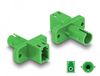 Delock Adaptateur fibre optique LC/ST Vert