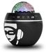 Enceinte Bluetooth - 40 W - Noir - Avec microphone et éclairage - Pour fêtes et soirées
