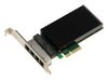 KALEA-INFORMATIQUE 2.5G x4 LAN gigabit ethernet 4-poorts RJ45 Quad-chipset PCIe netwerkcontroller kaart Intel I226 SRKTU ondersteuning 10 100 1000 2500 1 G 2.5 G