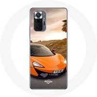 Maniacase Etui voor Xiaomi Redmi Note 10 Pro Formule 1 McLaren F1 Oranje