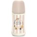 Suavinex, Biberon 270 ml avec tétine symétrique en silicone SX Pro et valve anti-colique, biberon avec tétine débit moyen (M). Pour enfants dès 3 mois. Wonderland, rose