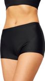 Merry Style HI-Leila Dames Zwembroek - Zwemshorts - Bikinibroekje - Elastische tailleband - Polyamide & Elastaan - Zwart (9240) - 40