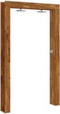 vidaXL Buitendouche 226 cm Massief acaciahout en roestvrij staal Naturel