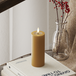 Deluxe Homeart Curry LED Bougie pilier Ø 5 x 12,5 cm