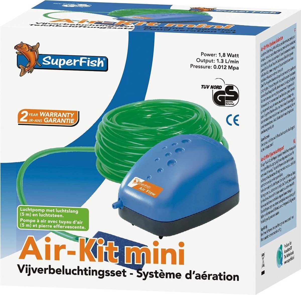 SuperFish vijverbeluchtingsset mini