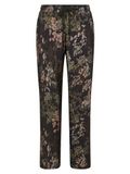 Tamaris Broek bruin / zwart