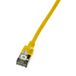 LogiLink CQ9037S Câble réseau Jaune 1 m Cat6a S/FTP