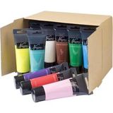Top1Toys Acrylverf in tube 75ml 10 verschillende kleuren assorti