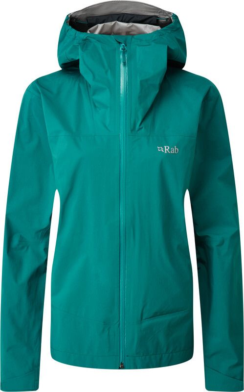 Rab Meridian Jas Dames - Atlantis - Maat UK 12 / M - Regenjas - 2020