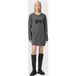 AllSaints Robe Foggy Silver