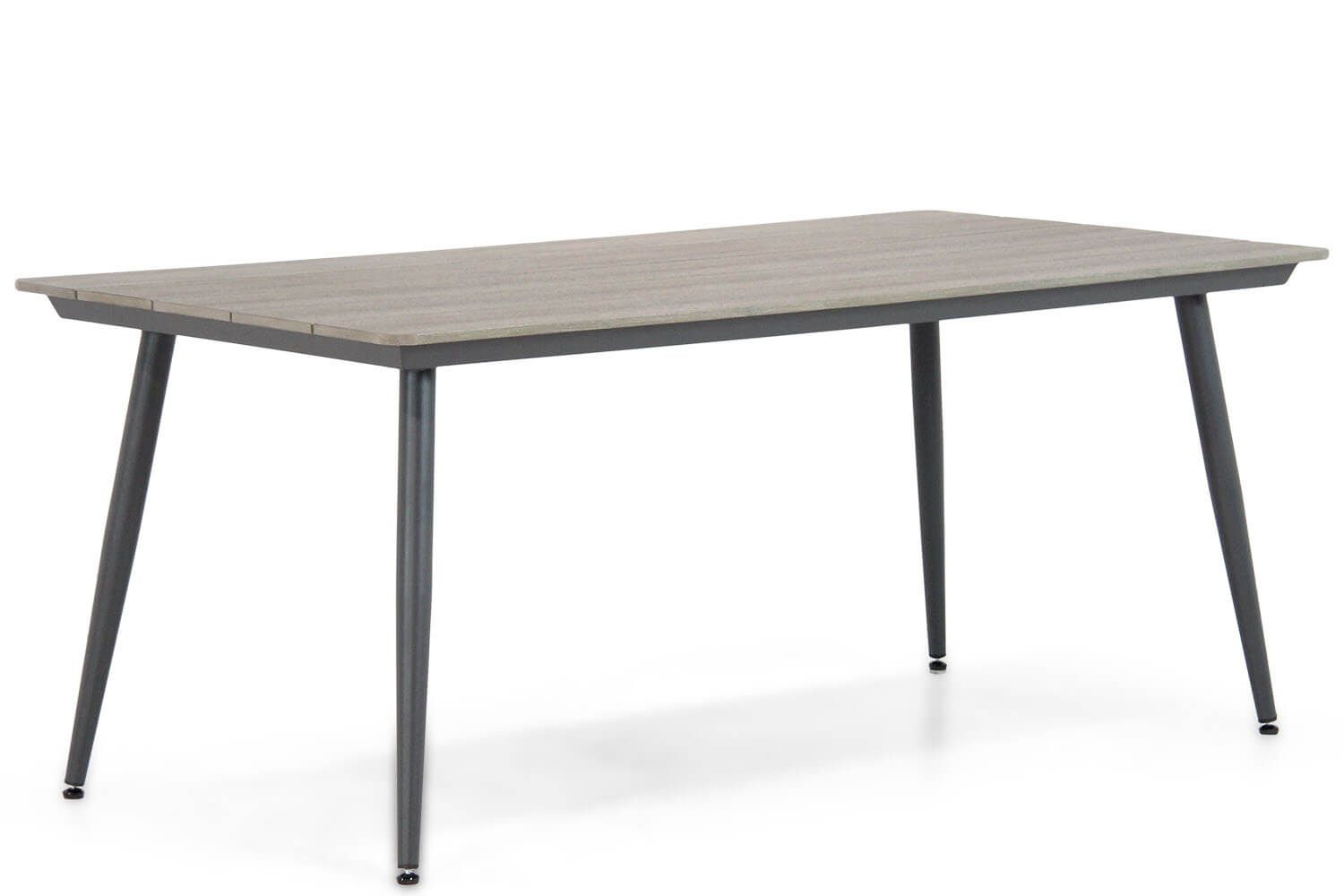Lifestyle Garden Furniture Lifestyle Matale dining tuintafel 180 x 92 cm - Antraciet/Grijs