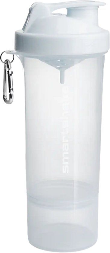 SmartShake Slim 500ml - Neon White