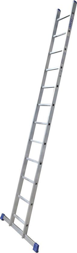 Alumexx enkele ladder - 12 Treden - Lengte 321 cm - Aluminium