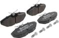 Brembo P 36 013 Remblokkenset, schijfrem - (4-delig)
