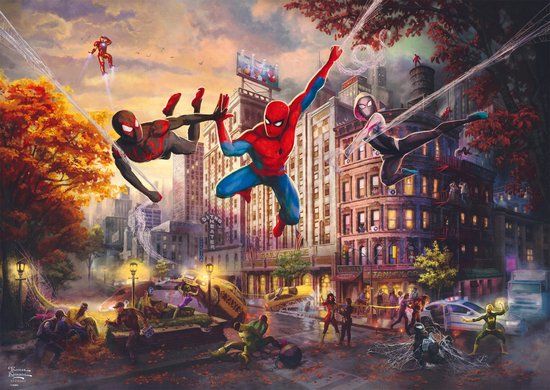 Schmidt Marvel Spider-Man legpuzzel 1000 stukjes - The Ultimate Alliance