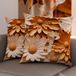 PETTI Artigiani Italiani - Paar kussenslopen 45 x 45 cm van microvezel, decoratief kussen voor slaapkamer, bank, woonkamer, set van 2 kussenslopen, bloemenpatroon 05 2, 100% Made in Italy