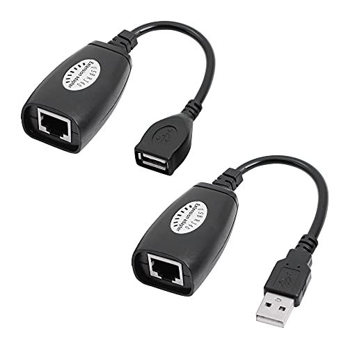 YACSEJAO USB 2.0 Ethernet Extender Adapter - Cat6/5/5e - 50M