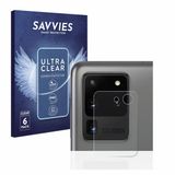Savvies Screenprotector voor Samsung Galaxy S20 Ultra (ALLEEN Camera Lens) - 6 Stuks