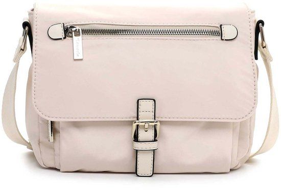 Tamaris schoudertas TAS Khiria Crossbody Beige crème