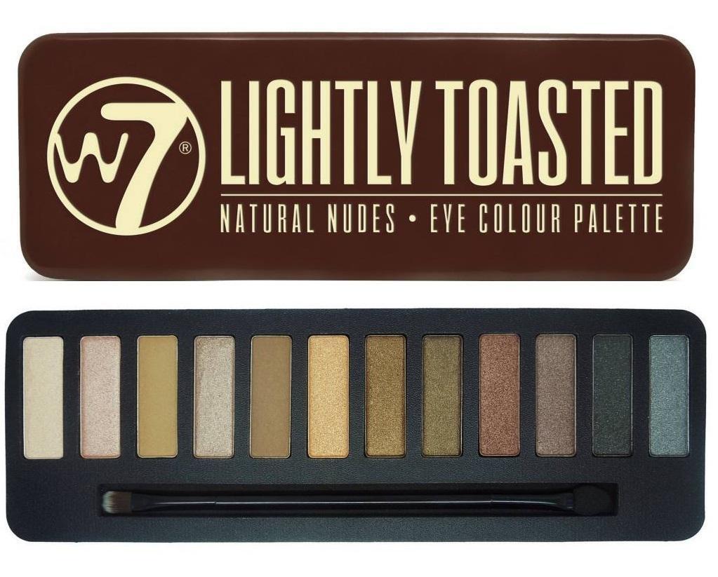 W7 Oogschaduw Palette Lightly Toasted