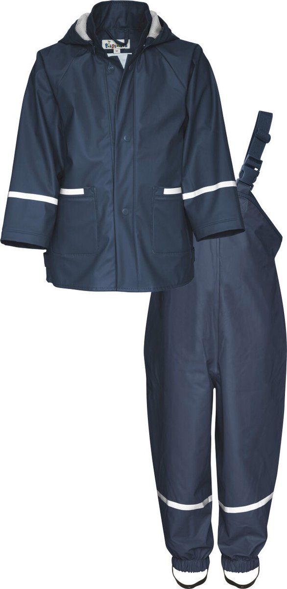 Playshoes Regensetje voor kinderen - Basis - Marineblauw - maat 140cm