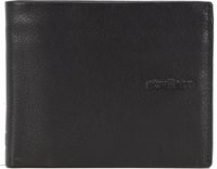 Strellson Leren Portemonnee Carter Ferris BillFold H8 Wallet Black Zwart