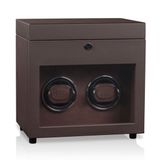 Heisse & Söhne - 70019-204.141.141 - Horlogeopwinder - voor 2 Horloges - Vancouver 2+ - Bruin