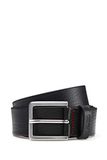 HUGO leren heren riem - zwart